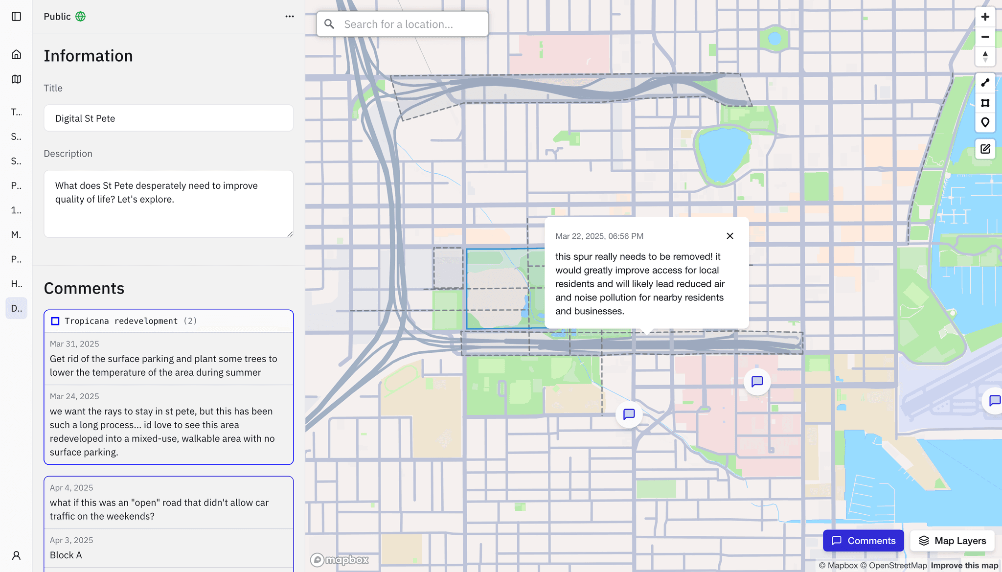 Insite dashboard